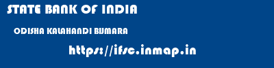 STATE BANK OF INDIA  ODISHA KALAHANDI BIJMARA   ifsc code